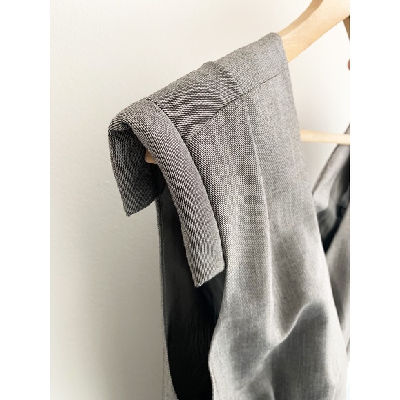 Asos | Strong Shoulder Wrap Front Sleeveless Sheat - Picture 2 of 8